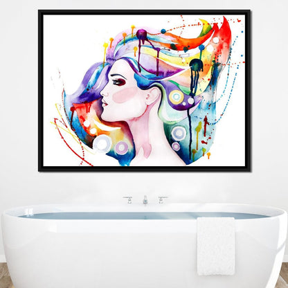 Rosie Portrait Canvas Wall Art