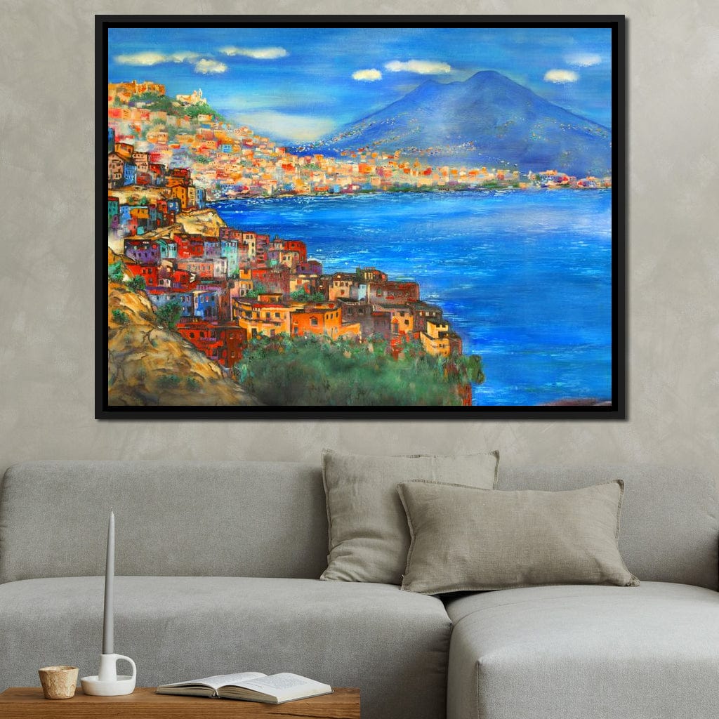 Naples Italy Canvas Wall Art