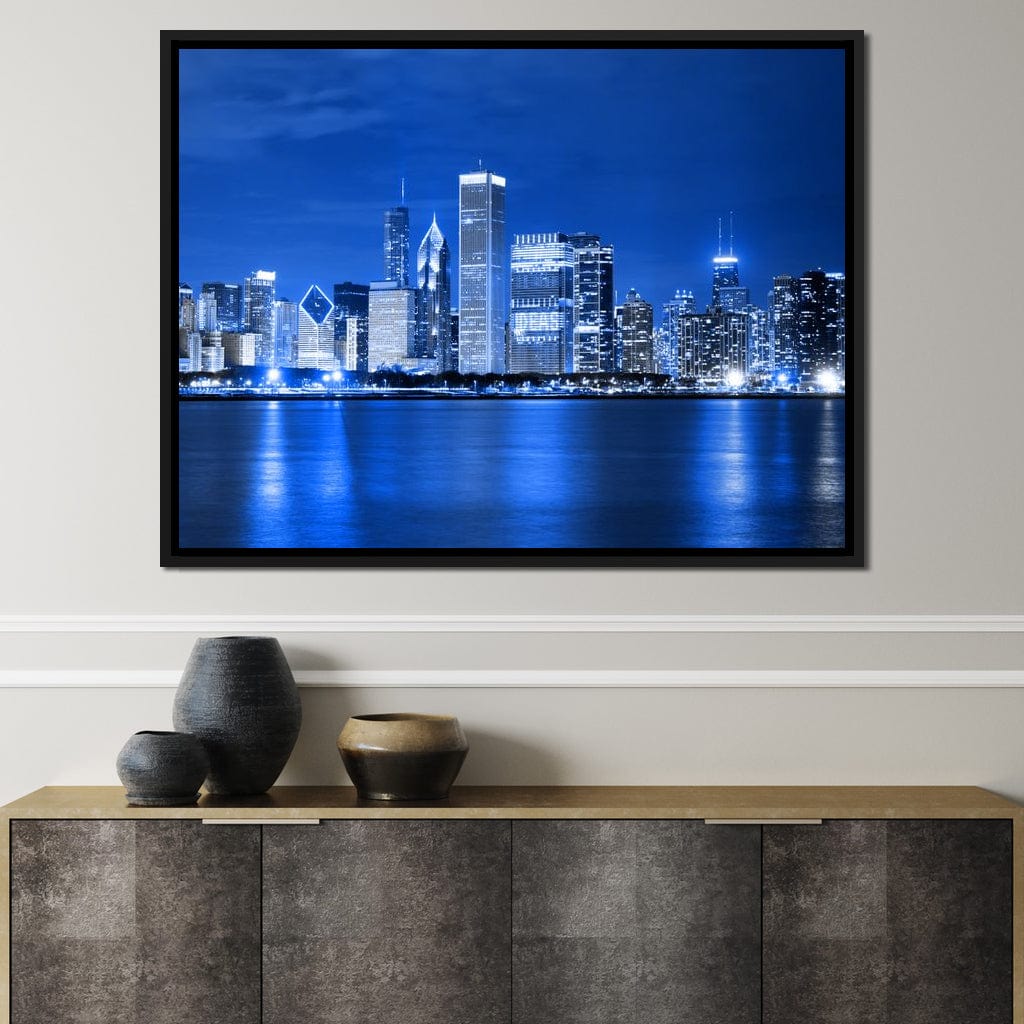 Chicago Skyline Canvas Wall Art