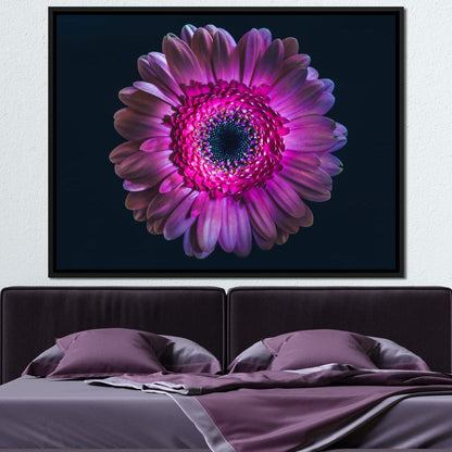 Purple Petals Canvas Wall Art