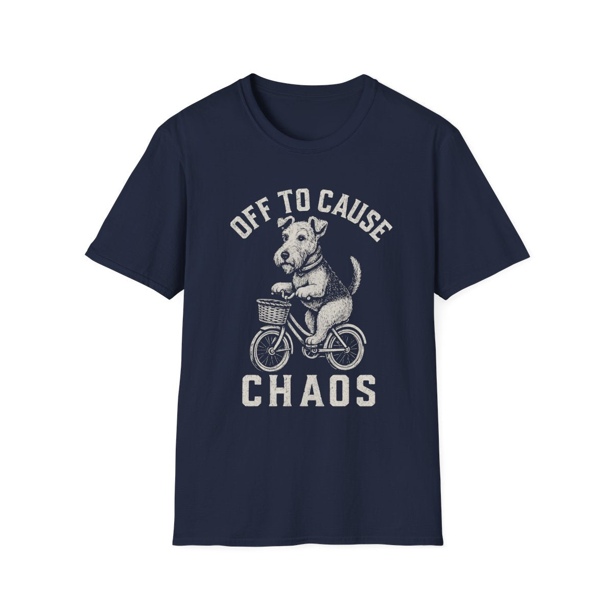 Bicycle Airedale Terrier Tee