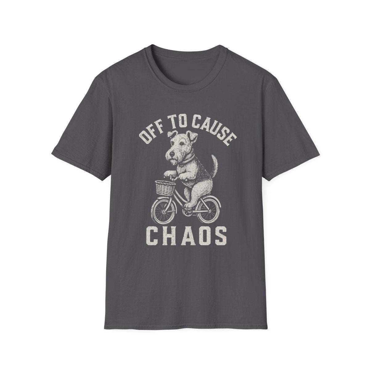 Bicycle Airedale Terrier Tee