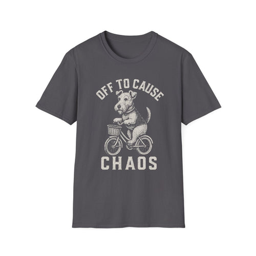 Bicycle Airedale Terrier Tee