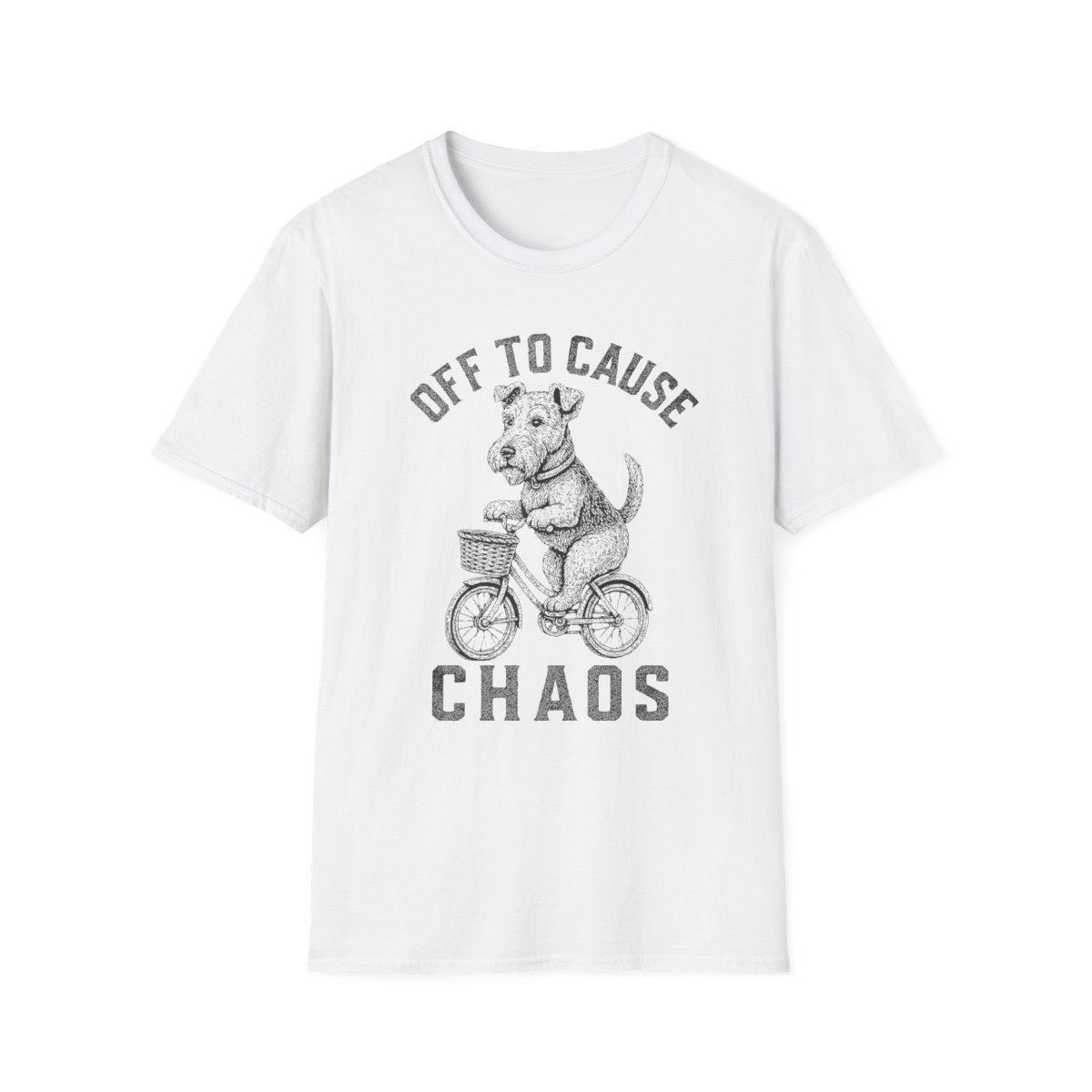 Bicycle Airedale Terrier Tee