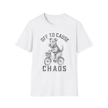 Bicycle Airedale Terrier Tee
