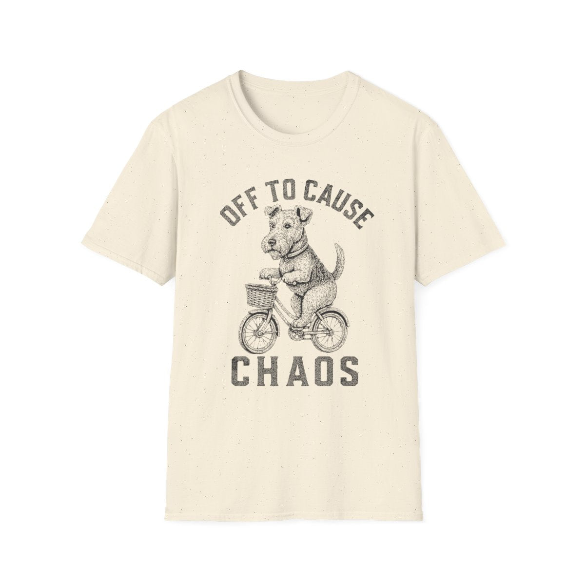 Bicycle Airedale Terrier Tee