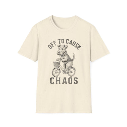Bicycle Airedale Terrier Tee