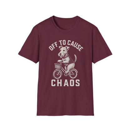 Bicycle Airedale Terrier Tee