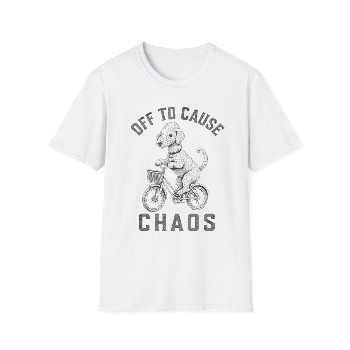 Bicycle Bedlington Terrier Tee