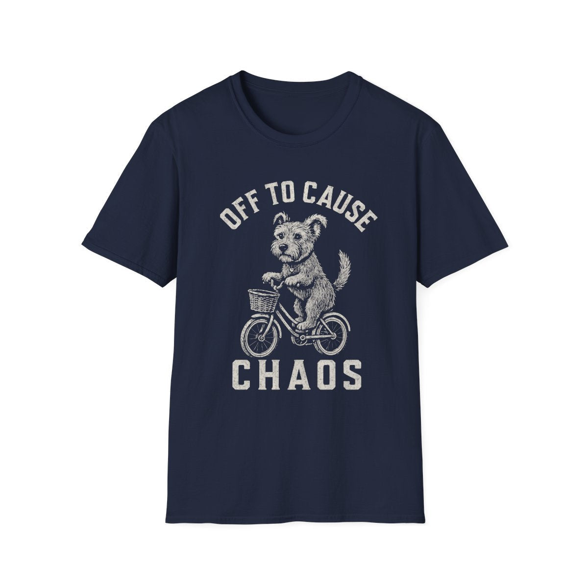 Bicycle Border Terrier Tee