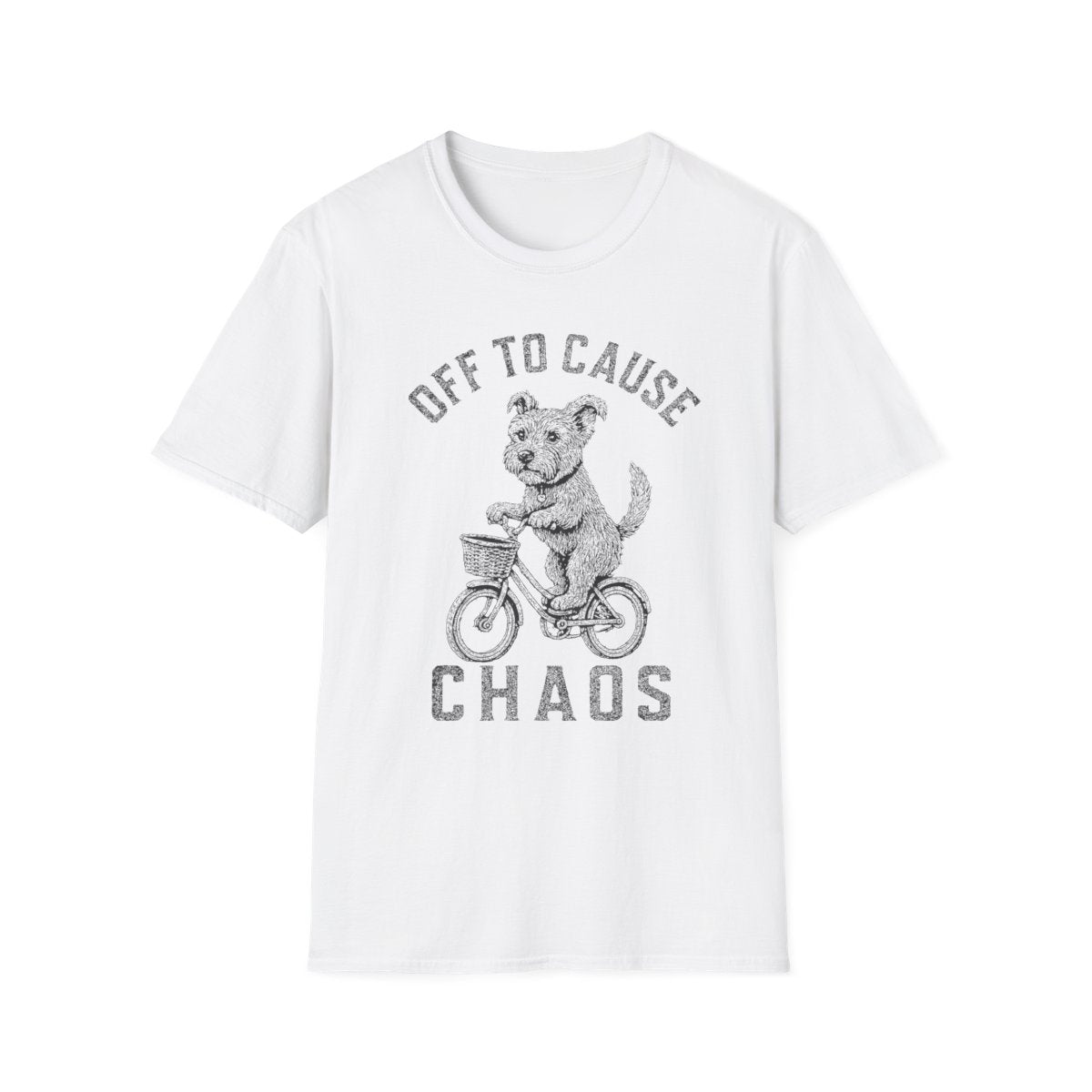 Bicycle Border Terrier Tee