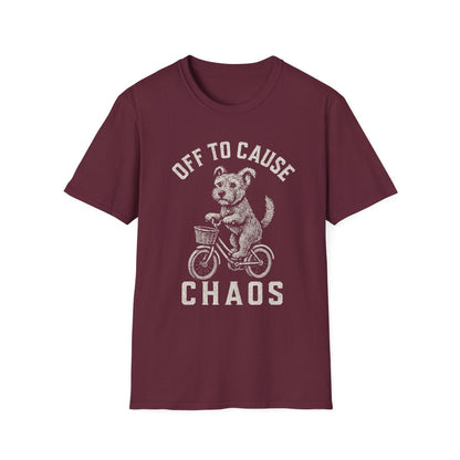 Bicycle Border Terrier Tee