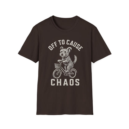 Bicycle Border Terrier Tee