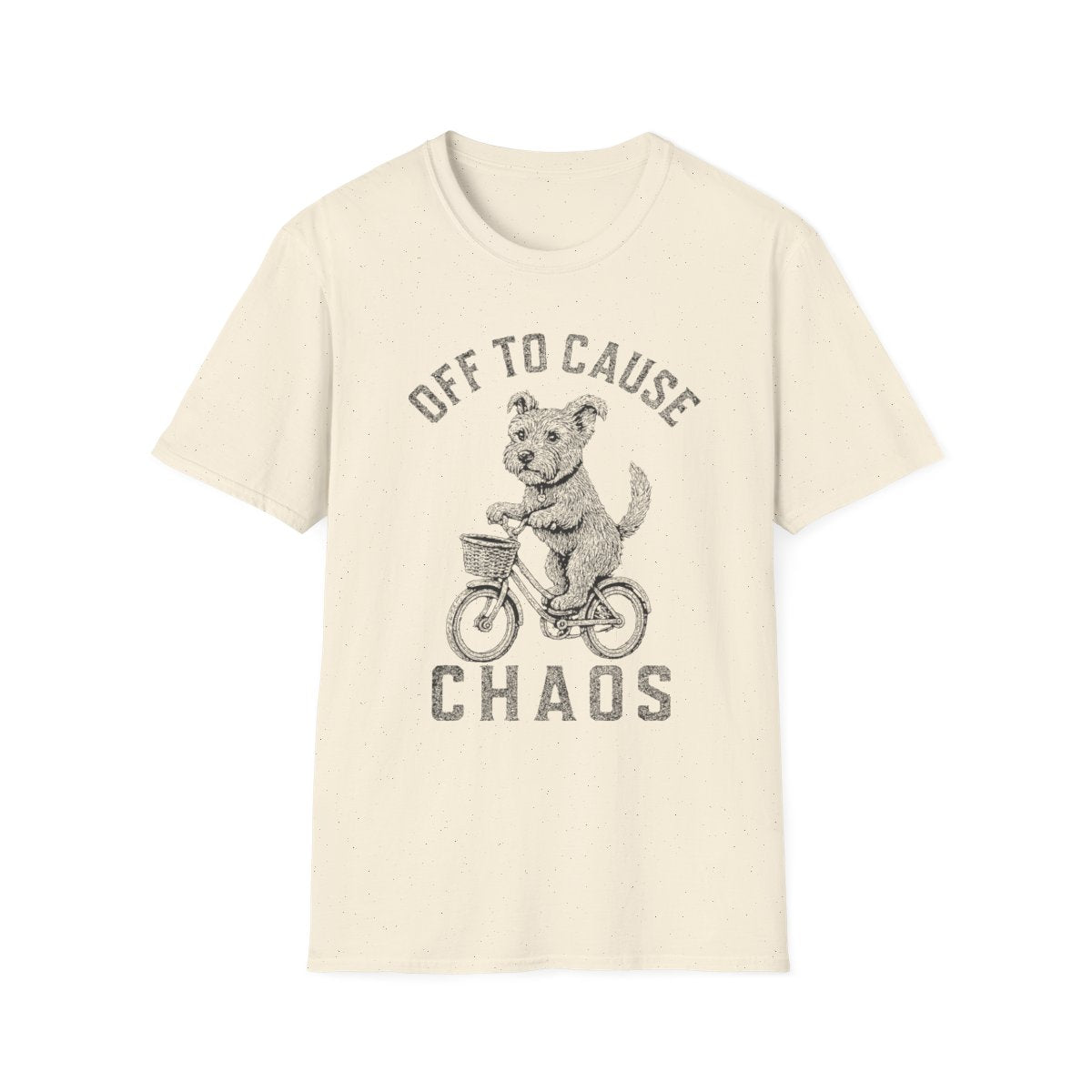 Bicycle Border Terrier Tee