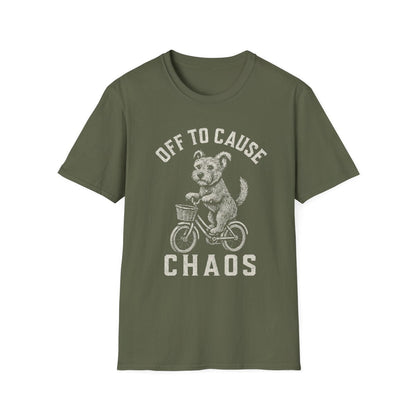 Bicycle Border Terrier Tee