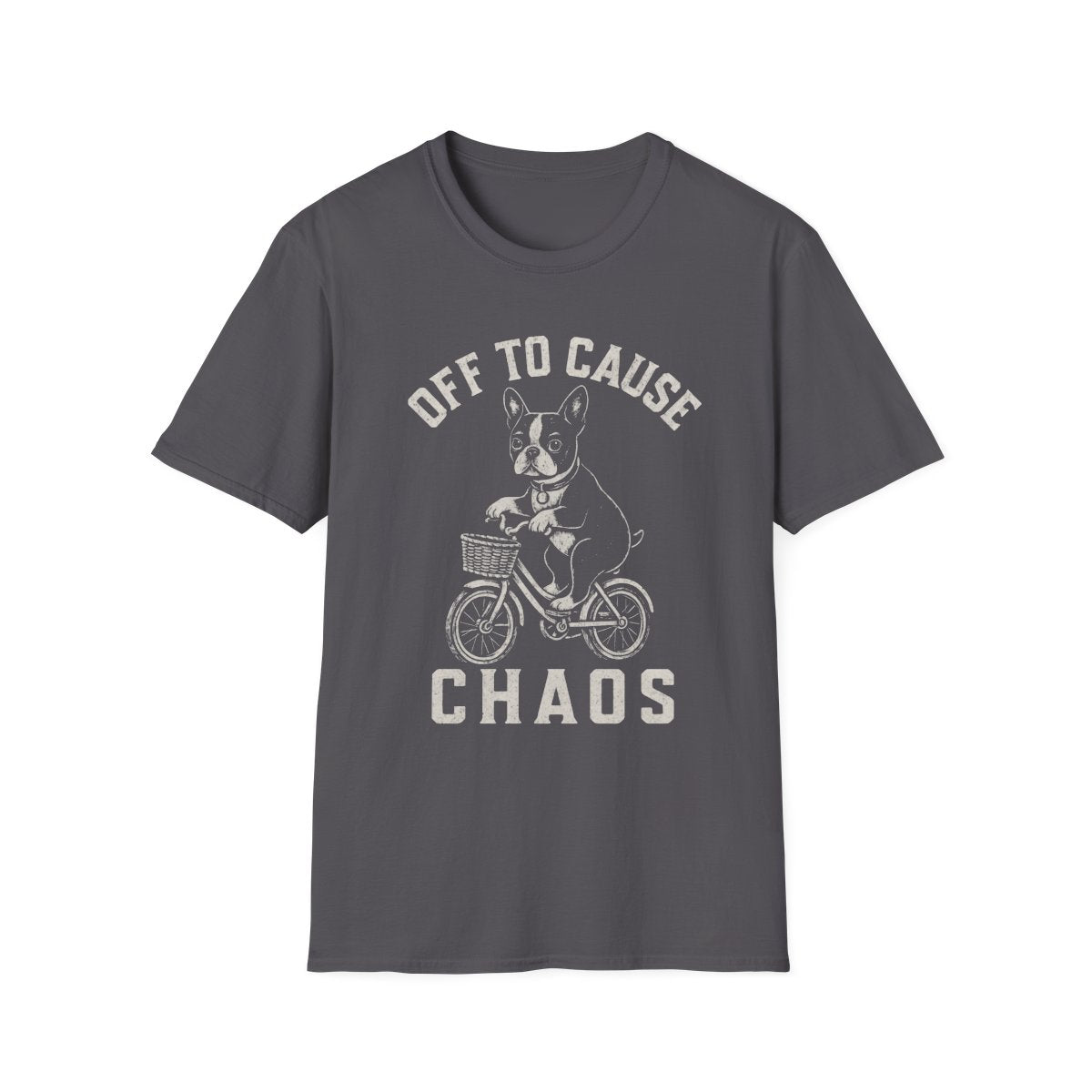 Bicycle Boston Terrier Tee