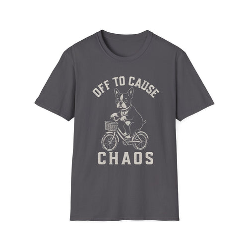 Bicycle Boston Terrier Tee