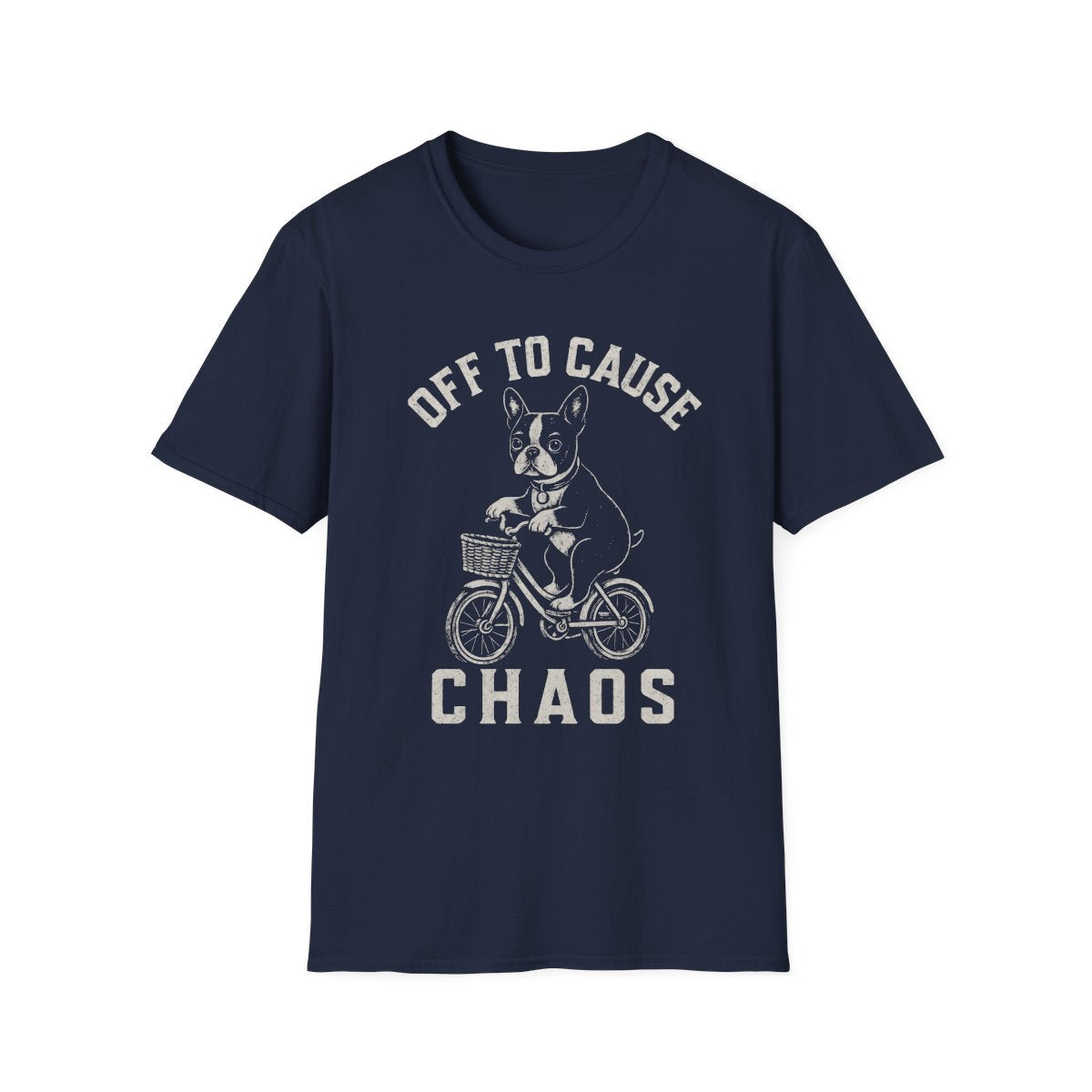 Bicycle Boston Terrier Tee