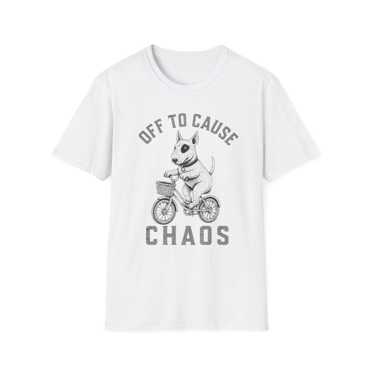 Bicycle Bull Terrier Tee
