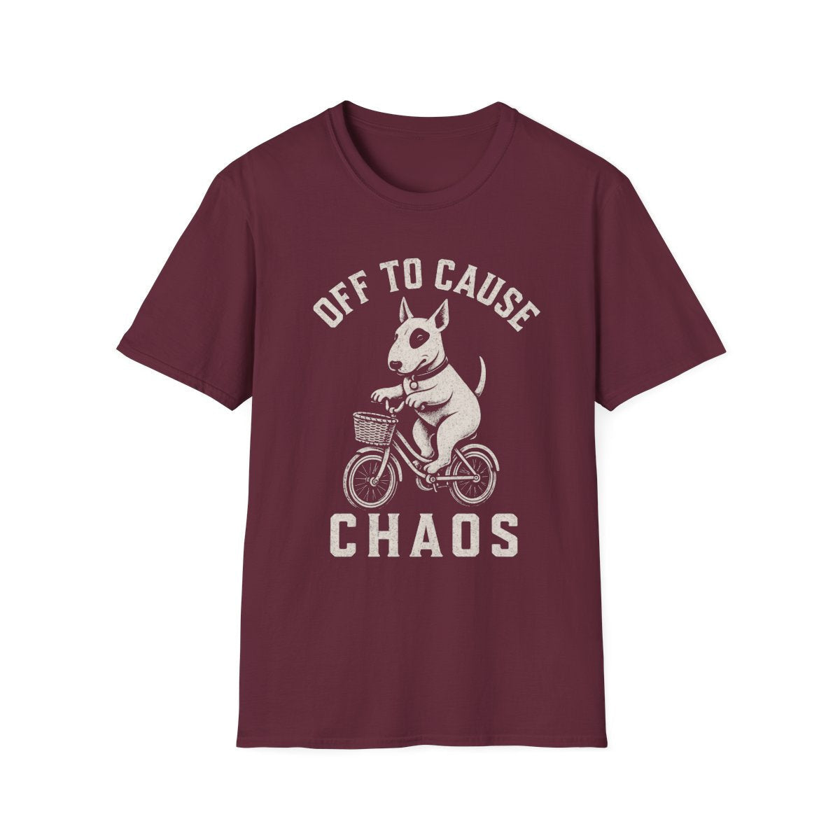 Bicycle Bull Terrier Tee