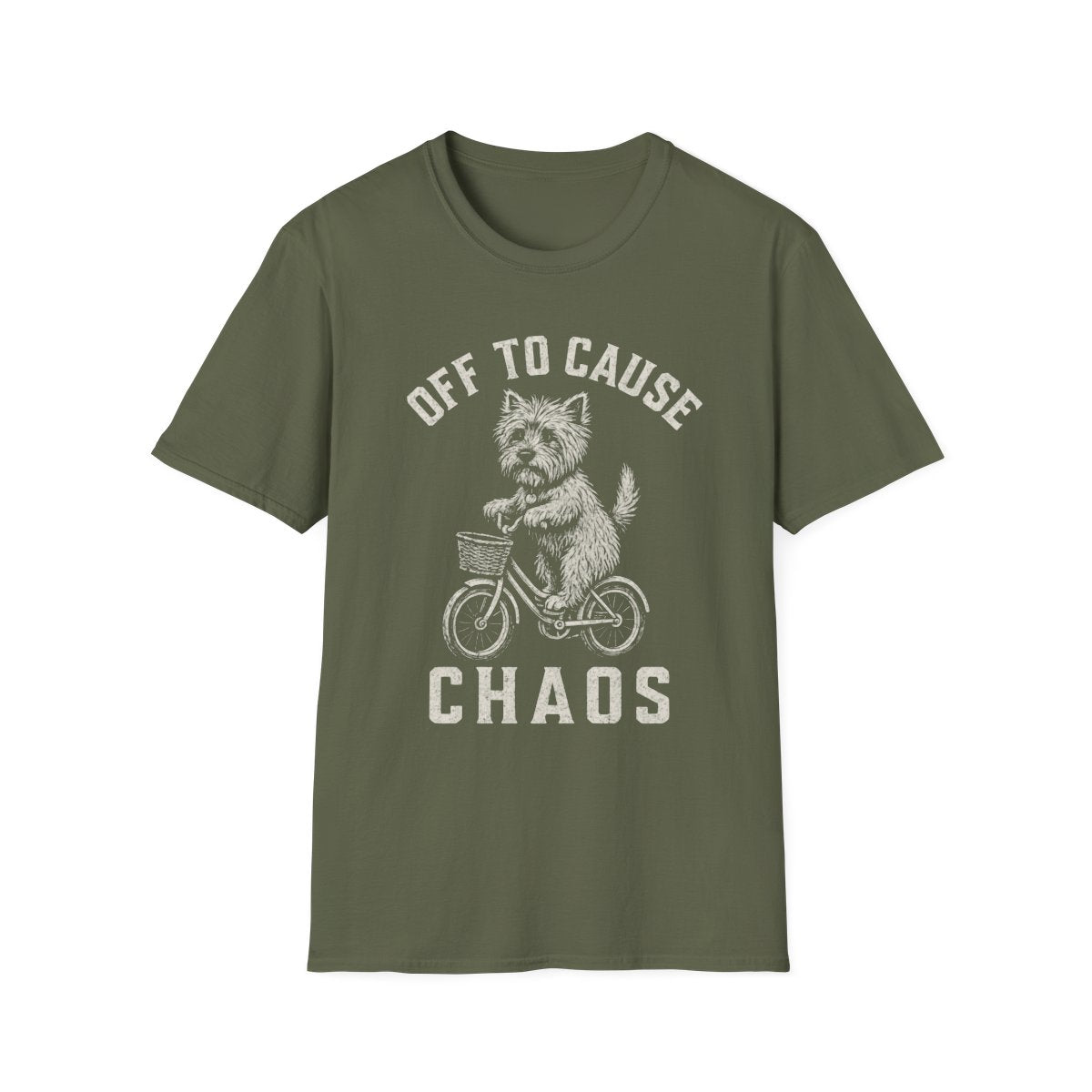Bicycle Cairn Terrier Tee
