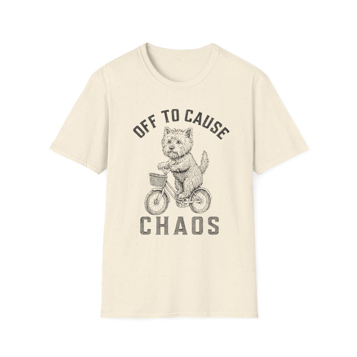 Bicycle Cairn Terrier Tee