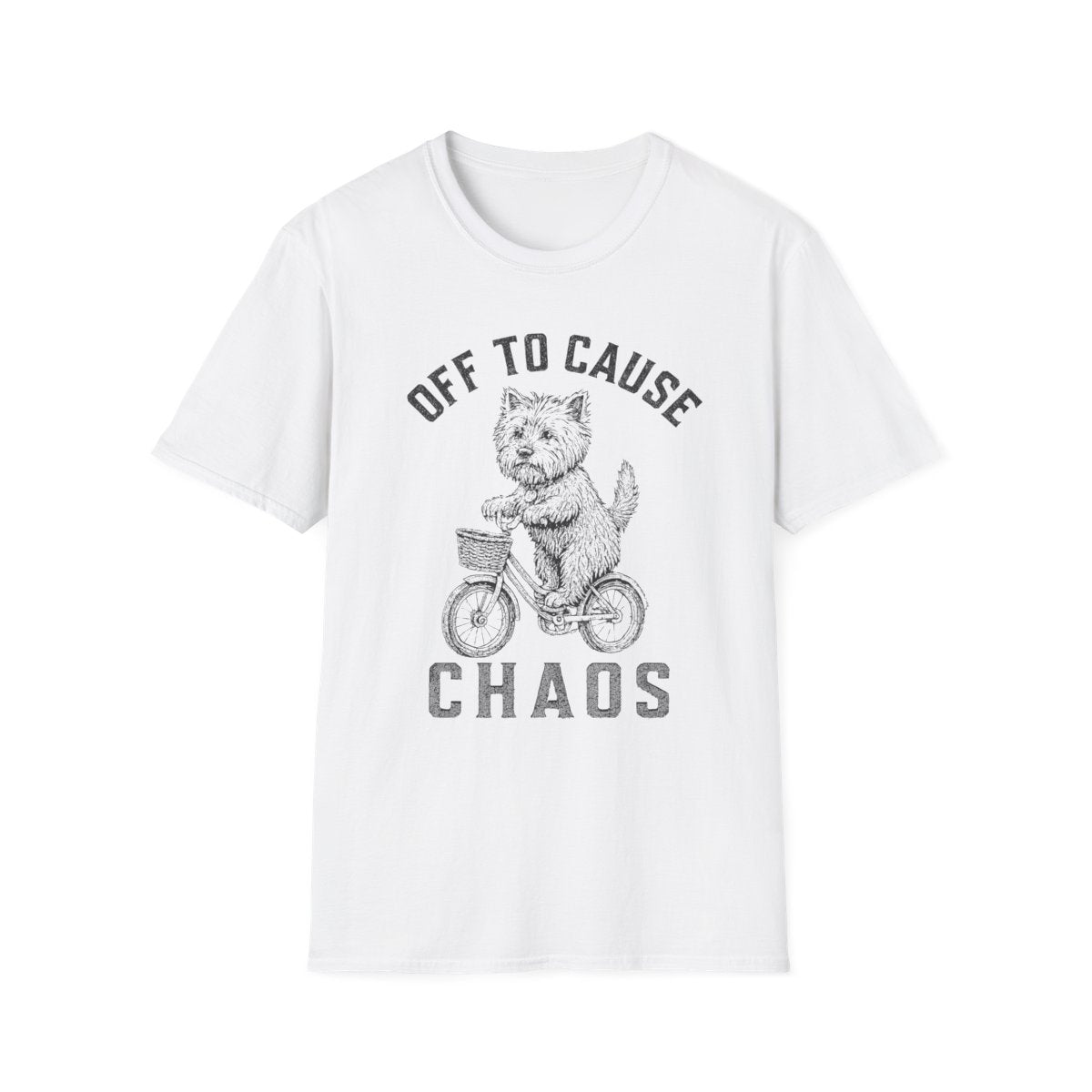 Bicycle Cairn Terrier Tee