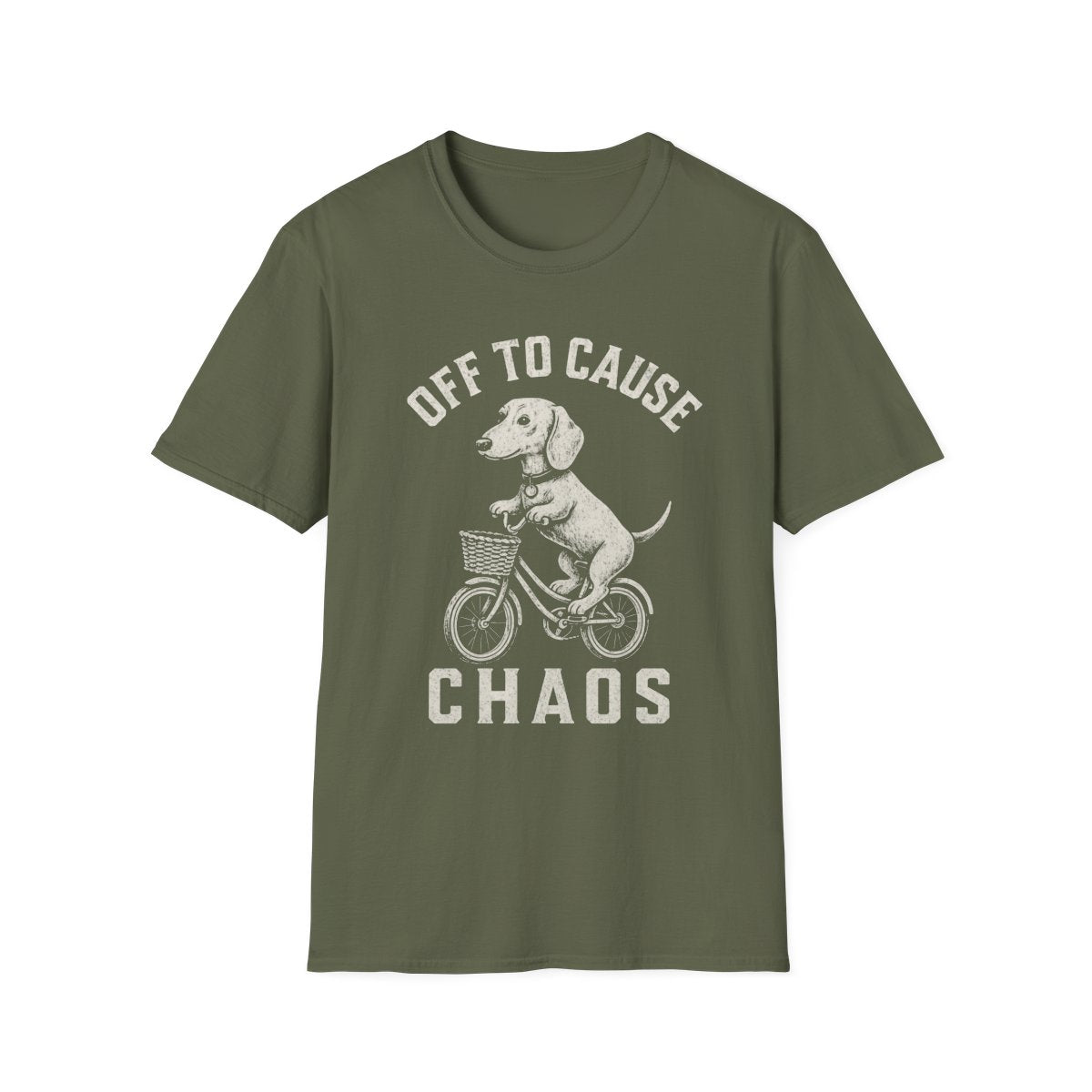 Bicycle Dachshund Tee