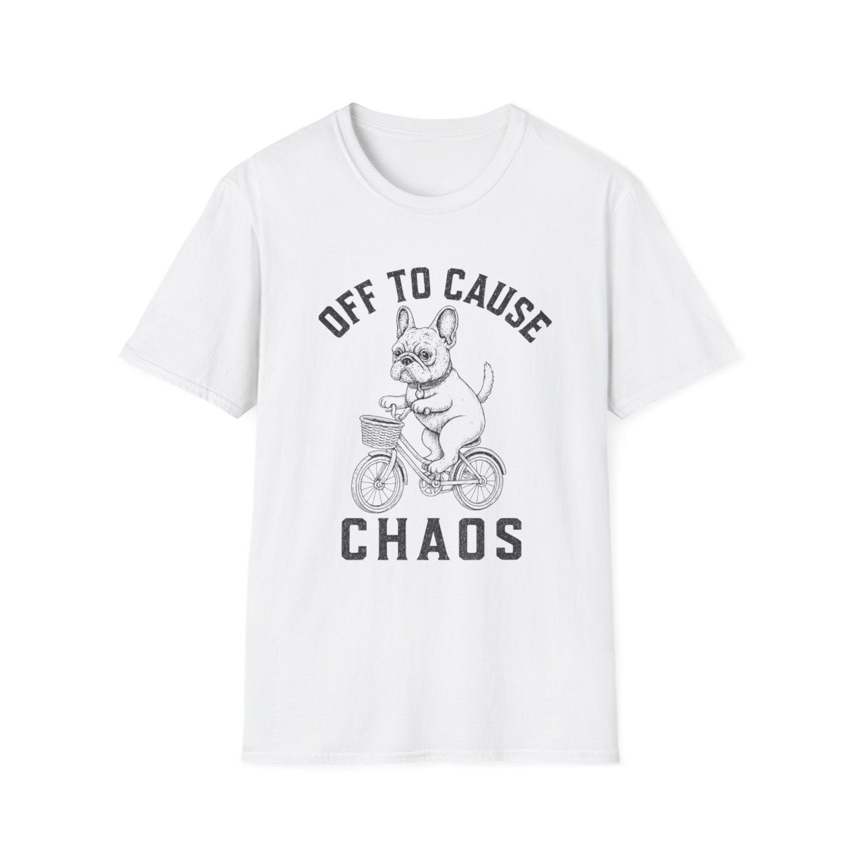 Bicycle French Bulldog Tee
