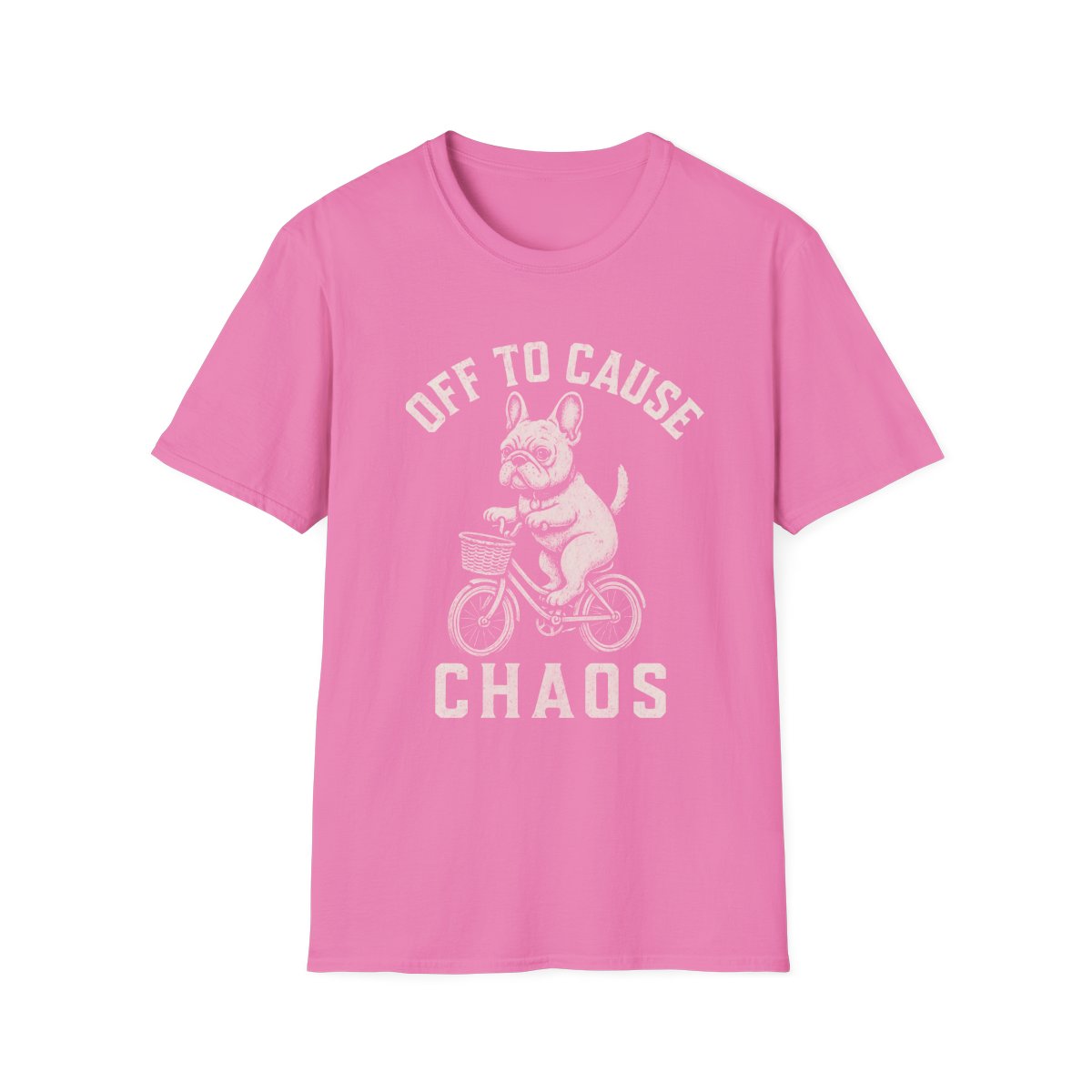 Bicycle French Bulldog Tee
