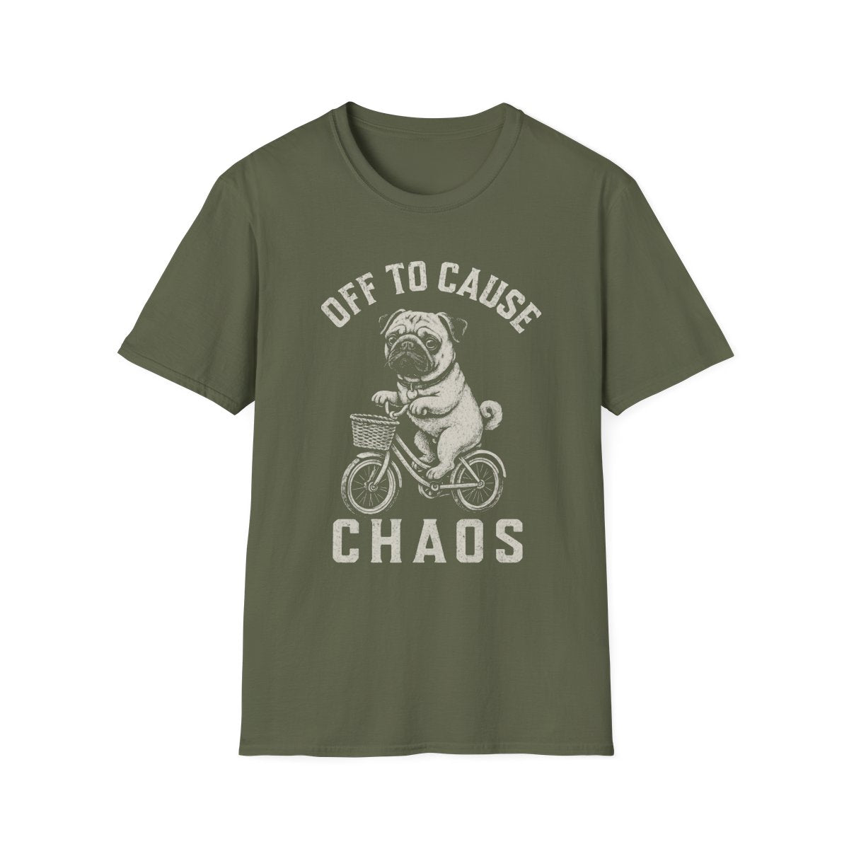 Bicycle Pug Tee