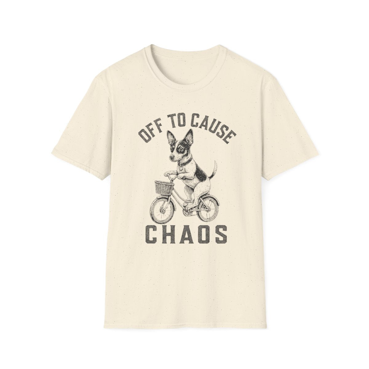 Bicycle Rat Terrier Tee