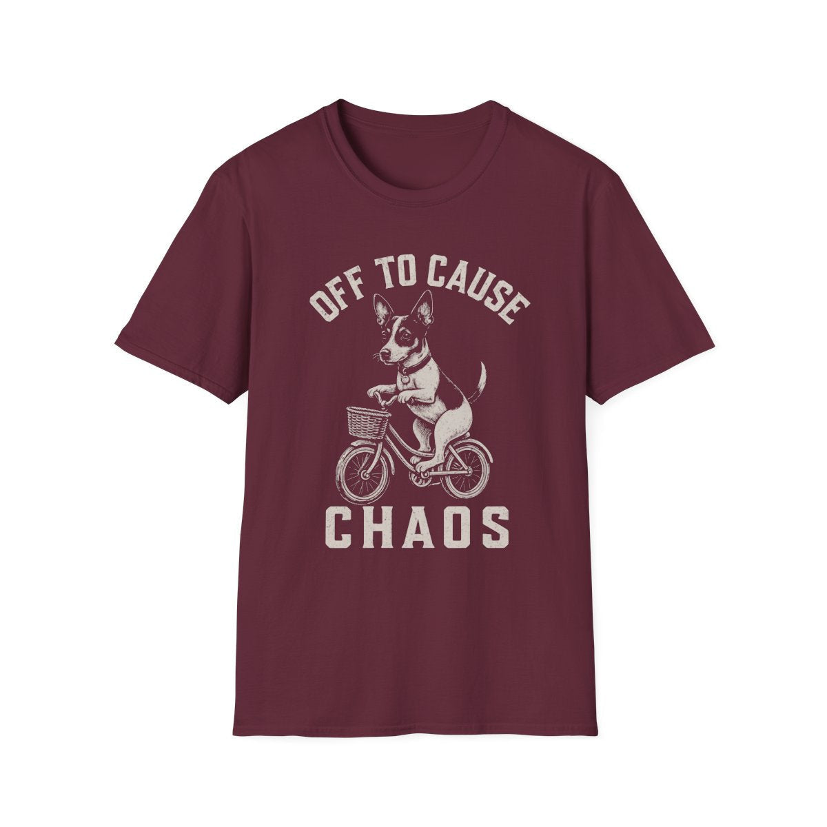 Bicycle Rat Terrier Tee