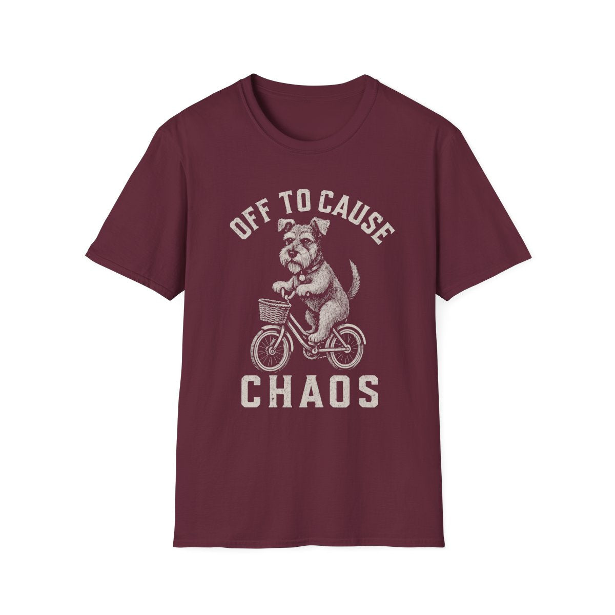 Bicycle Schnauzer Tee