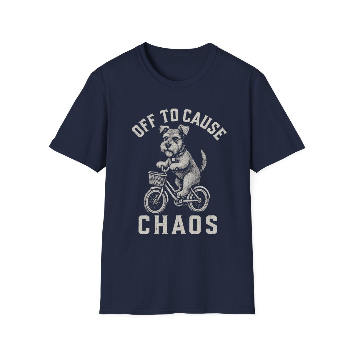 Bicycle Schnauzer Tee