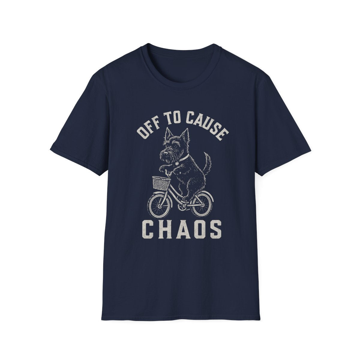 Bicycle Scottish Terrier Tee