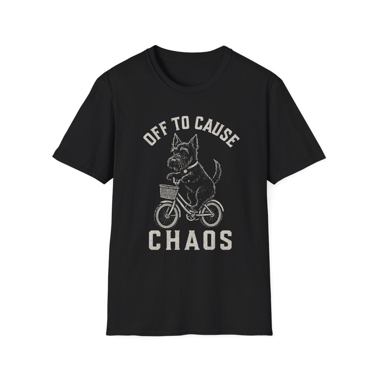 Bicycle Scottish Terrier Tee