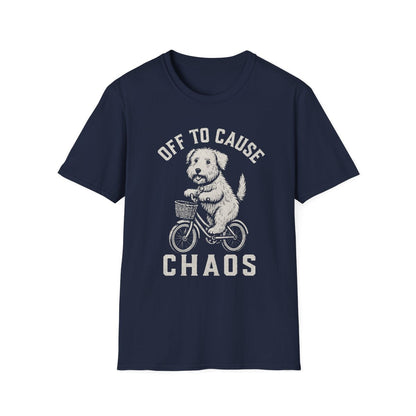 Bicycle Soft Coated Wheaten Terrier Tee