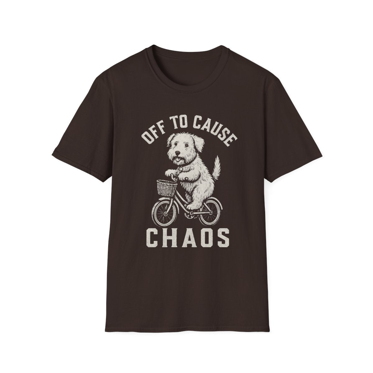 Bicycle Soft Coated Wheaten Terrier Tee