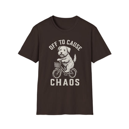 Bicycle Soft Coated Wheaten Terrier Tee