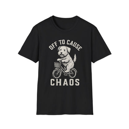 Bicycle Soft Coated Wheaten Terrier Tee