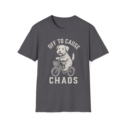 Bicycle Soft Coated Wheaten Terrier Tee