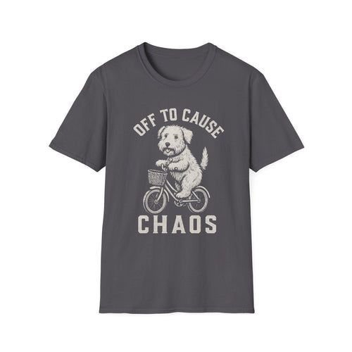 Bicycle Soft Coated Wheaten Terrier Tee