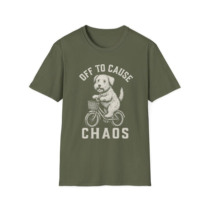 Bicycle Soft Coated Wheaten Terrier Tee