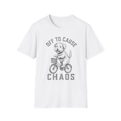 Bicycle Soft Coated Wheaten Terrier Tee