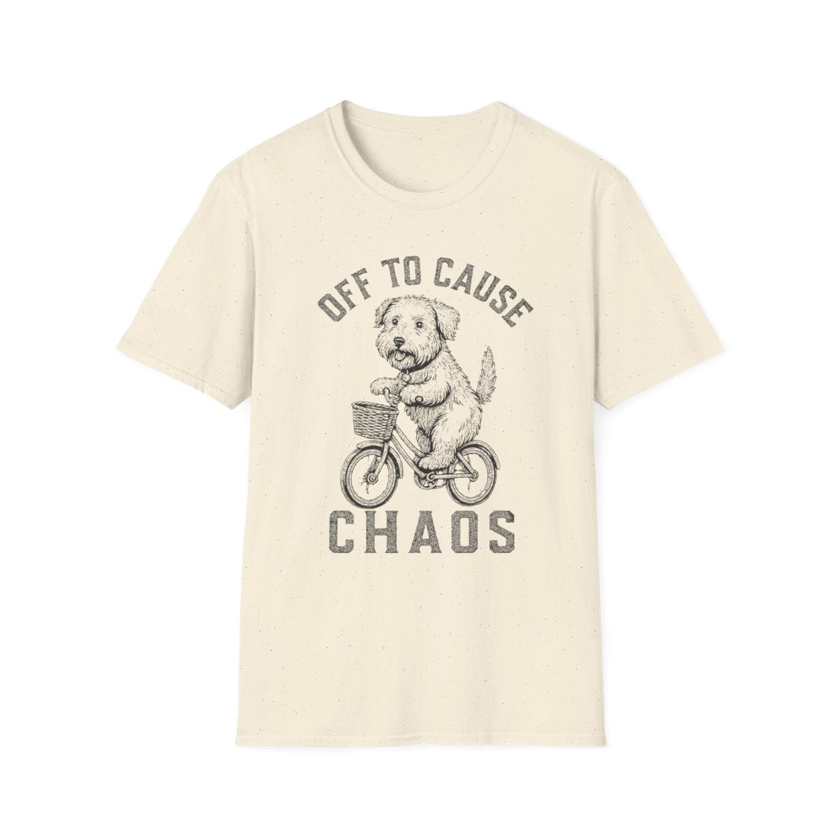 Bicycle Soft Coated Wheaten Terrier Tee