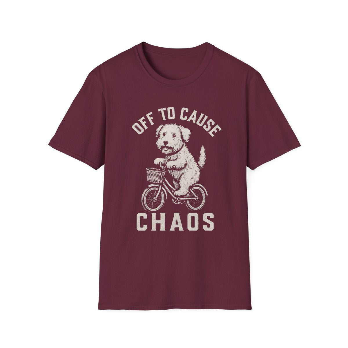 Bicycle Soft Coated Wheaten Terrier Tee