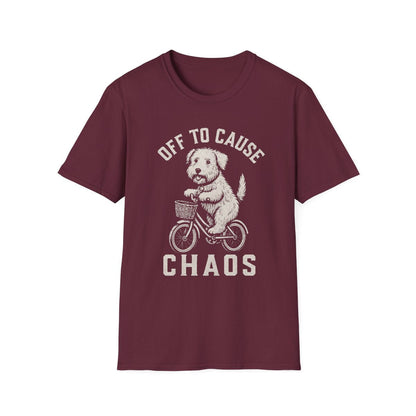 Bicycle Soft Coated Wheaten Terrier Tee