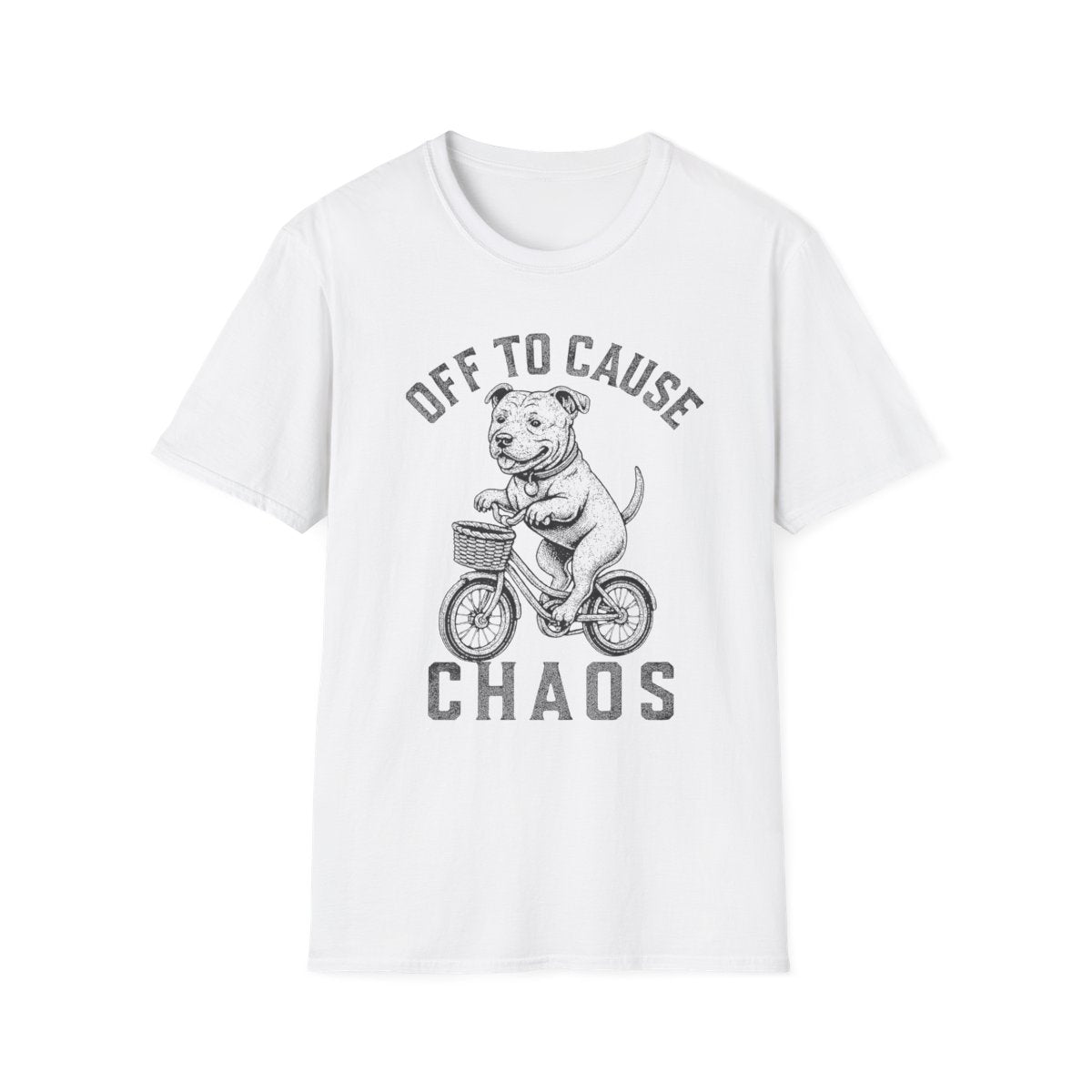 Bicycle Staffordshire Bull Terrier Tee