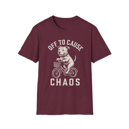 Bicycle Staffordshire Bull Terrier Tee